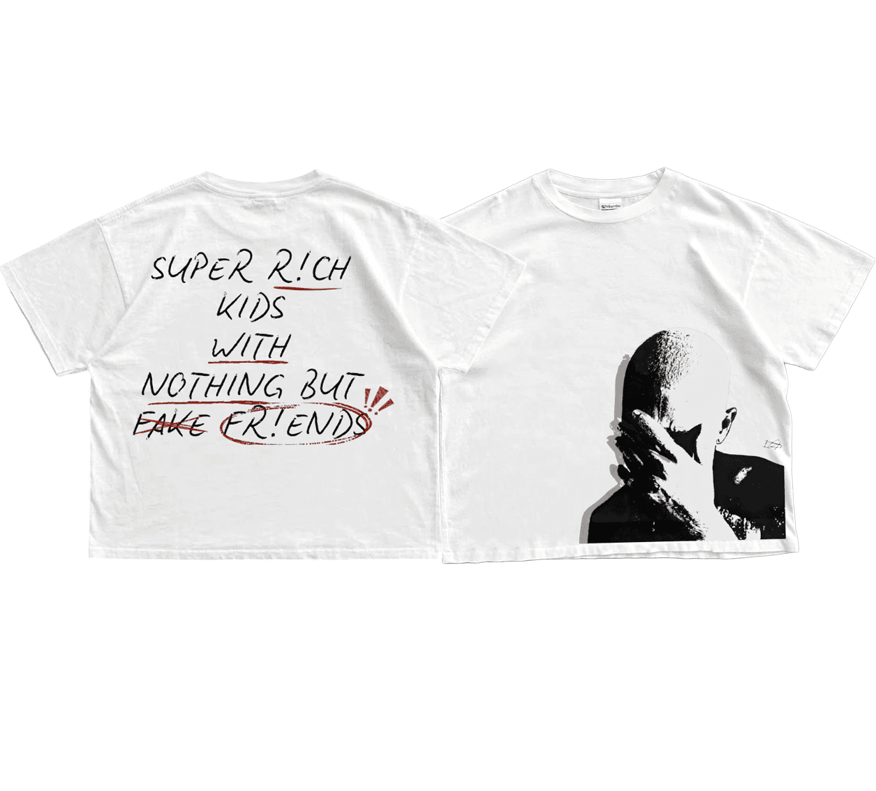 FRANK OCEAN OVERSIZED WHITE T-SHIRT